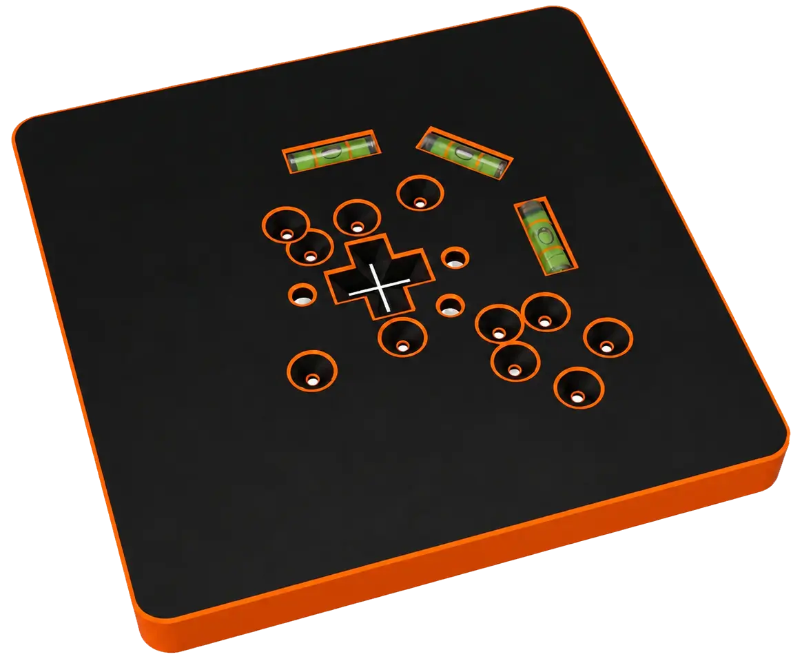Gabarit de pose professionnel Ajax Alarm Tools